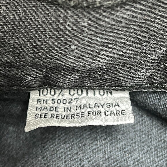 Rio by Stephen Mardon Women's Juniors Denim Jeans Pants 5 Faded Black - Picture 7 of 8